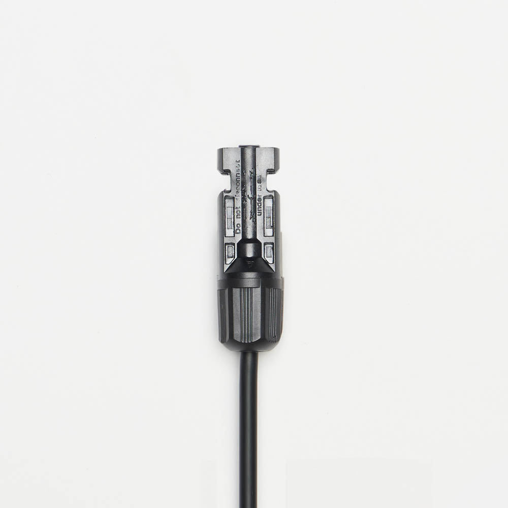10m Solarkabel (4mm²) schwarz Solarstecker beidseitig montiert