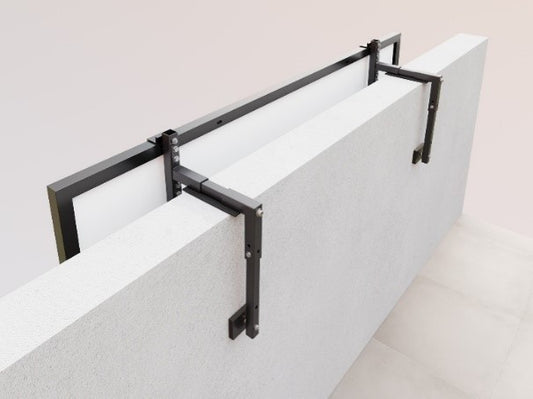 Modulhalterung Betonbalkon Typ 2 Set 1 (100-150 mm)