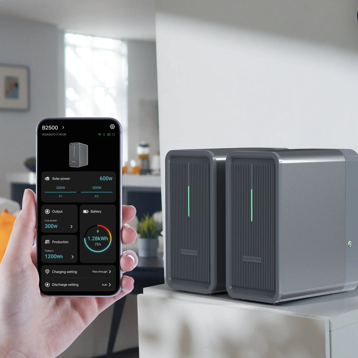 Marstek Saturn B2500-D Speicher für Balkonkraftwerk