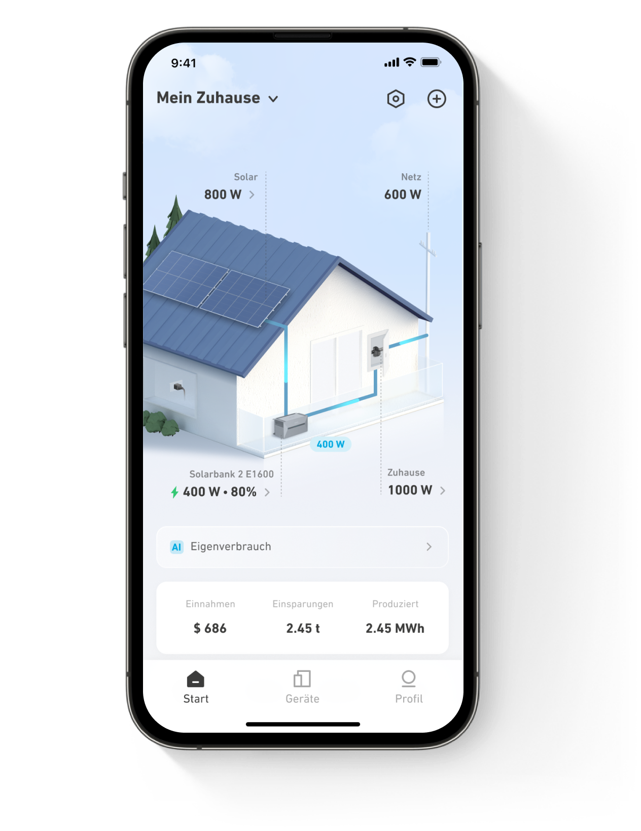 Anker Solix Solarbank 2 E1600 AC inkl. Smart Meter