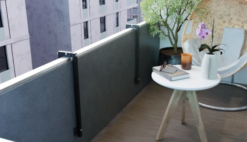 Modulhalterung Betonbalkon Typ 1 Set 2 (65-95 mm)