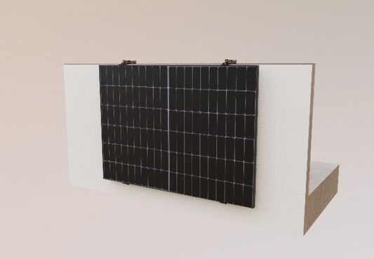 Modulhalterung Betonbalkon Typ 1 Set 2 (65-95 mm)