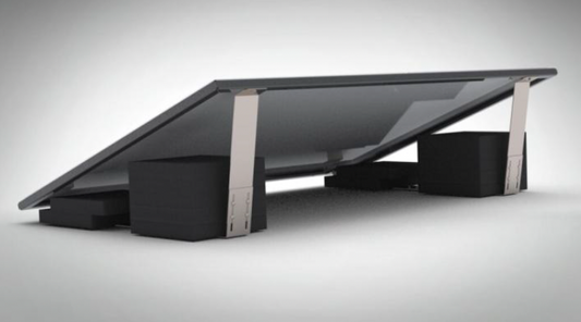 Modulhalterung Garten/Flachdach Set 1